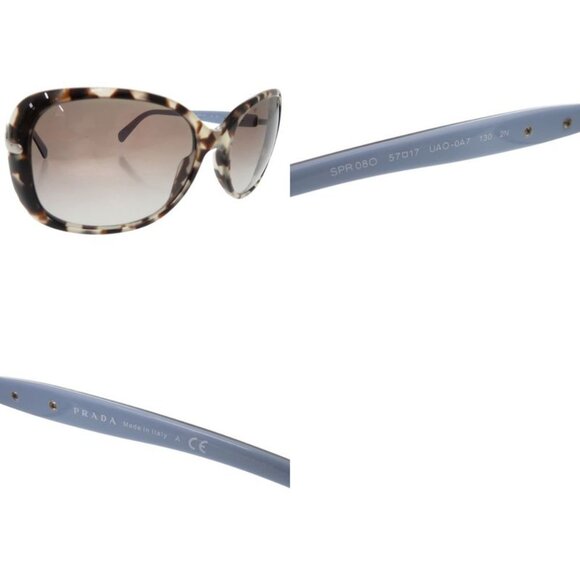 Prada Butterfly Sunglasses Spr08 Plastic Black 0767 main image 7